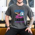 Gender Reveal Baseball Or Bows Daddy Loves You Men's Comfort Colors T-Shirt Pepper Gender Reveal Baseball Or Bows Daddy Loves You Men's Comfort Colors T-Shirt Pepper