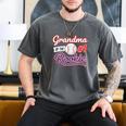 Grandparent Grandma Of The 1 Rookie Baseball Men's Comfort Colors T-Shirt Pepper Grandparent Grandma Of The 1 Rookie Baseball Men's Comfort Colors T-Shirt Pepper
