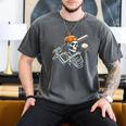 Halloween Boys Batting Skeleton Baseball Men's Comfort Colors T-Shirt Pepper