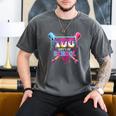 Happy 100 Days Of School Baseball Drip Theme Party 100th Day Men's Comfort Colors T-Shirt Pepper Happy 100 Days Of School Baseball Drip Theme Party 100th Day Men's Comfort Colors T-Shirt Pepper