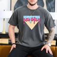 Ice Cream Baseball Cone Dripping Sprinkles Kids Boys Summer Premium Tri-Blend Men's Comfort Colors T-Shirt Pepper