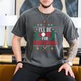 I’Ll Be Home For Christmas Baseball Ugly Sweater Art Men's Comfort Colors T-Shirt Pepper I’Ll Be Home For Christmas Baseball Ugly Sweater Art Men's Comfort Colors T-Shirt Pepper