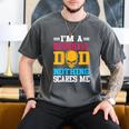 I'm A Baseball Dad Nothing Scares Me Softball Player Men's Comfort Colors T-Shirt Pepper I'm A Baseball Dad Nothing Scares Me Softball Player Men's Comfort Colors T-Shirt Pepper