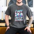 Kids 100 Days Of School 100th Day Baseball Ice Cream Drip Men's Comfort Colors T-Shirt Pepper Kids 100 Days Of School 100th Day Baseball Ice Cream Drip Men's Comfort Colors T-Shirt Pepper