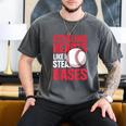 Kids Stealing Hearts Like I Steal Bases Cute Baseball Boys Men's Comfort Colors T-Shirt Pepper Kids Stealing Hearts Like I Steal Bases Cute Baseball Boys Men's Comfort Colors T-Shirt Pepper