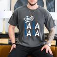 LA Baseball Fan Christmas FA La La Holiday Blue Theme Men's Comfort Colors T-Shirt Pepper LA Baseball Fan Christmas FA La La Holiday Blue Theme Men's Comfort Colors T-Shirt Pepper