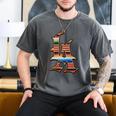 LA Sarape Los Angeles LA Sarape East LA Baseball Mexican Premium Tri-Blend Men's Comfort Colors T-Shirt Pepper