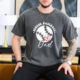 The Last Home Run Season Senior Baseball Dad 2025 2 SIDES Men's Comfort Colors T-Shirt Pepper The Last Home Run Season Senior Baseball Dad 2025 2 SIDES Men's Comfort Colors T-Shirt Pepper
