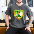 Leprechaun Baseball St Patricks Day Ice Cream Drip Men Boys Men's Comfort Colors T-Shirt Pepper