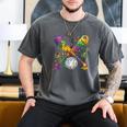 Mardi Gras Baseball Drip Shirt Cool Dripping Baseball Drip Men's Comfort Colors T-Shirt Pepper Mardi Gras Baseball Drip Shirt Cool Dripping Baseball Drip Men's Comfort Colors T-Shirt Pepper