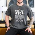 I May Be 70 Baseball Player 70th Birthday Party Men's Comfort Colors T-Shirt Pepper I May Be 70 Baseball Player 70th Birthday Party Men's Comfort Colors T-Shirt Pepper