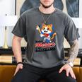 Take Meowt To The Ball Game Tee Slugger Cat Baseball Men's Comfort Colors T-Shirt Pepper