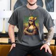 Mona Lisa Baseball Trending Aesthetic Streetwear Men's Comfort Colors T-Shirt Pepper