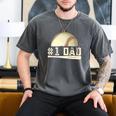 Number One Baseball Dad Fathers Day Baseball Player Dad Papa Premium Men's Comfort Colors T-Shirt Pepper Number One Baseball Dad Fathers Day Baseball Player Dad Papa Premium Men's Comfort Colors T-Shirt Pepper