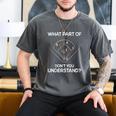 What Part Of Dont You Understand 6432 Baseball Men's Comfort Colors T-Shirt Pepper What Part Of Dont You Understand 6432 Baseball Men's Comfort Colors T-Shirt Pepper