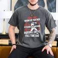 Part Time Warm Up Partner Pitching Baseball Full Time Dad Men's Comfort Colors T-Shirt Pepper Part Time Warm Up Partner Pitching Baseball Full Time Dad Men's Comfort Colors T-Shirt Pepper