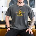 Pittsburgh Lovers Skyline Retro Baseball Heartbeat Men Women Men's Comfort Colors T-Shirt Pepper