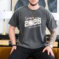 Proud Senior Grandma Class Of 2026 Baseball Graduate Leopard Men's Comfort Colors T-Shirt Pepper Proud Senior Grandma Class Of 2026 Baseball Graduate Leopard Men's Comfort Colors T-Shirt Pepper