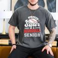Proud Sister Of A Baseball Senior Class Of 2026 Graduation Men's Comfort Colors T-Shirt Pepper Proud Sister Of A Baseball Senior Class Of 2026 Graduation Men's Comfort Colors T-Shirt Pepper