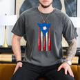 Puerto Rican Baseball Bats Puerto Rico Flag Pride BéIsbol Men's Comfort Colors T-Shirt Pepper