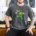 Retro Leprechaun Baseball St Patricks Day Sport Men Boy Kids Men's Comfort Colors T-Shirt Pepper Retro Leprechaun Baseball St Patricks Day Sport Men Boy Kids Men's Comfort Colors T-Shirt Pepper