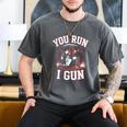 You Run I Gun Baseball Catcher Softball Player Men's Comfort Colors T-Shirt Pepper You Run I Gun Baseball Catcher Softball Player Men's Comfort Colors T-Shirt Pepper