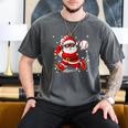 Santa Baseball Christmas Pajamas Xmas Men Boy Toddlers Men's Comfort Colors T-Shirt Pepper Santa Baseball Christmas Pajamas Xmas Men Boy Toddlers Men's Comfort Colors T-Shirt Pepper