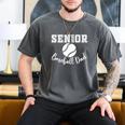 Senior 2025 Baseball Dad Baseball Class Of 2025 Graduation Men's Comfort Colors T-Shirt Pepper Senior 2025 Baseball Dad Baseball Class Of 2025 Graduation Men's Comfort Colors T-Shirt Pepper