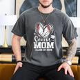 Senior Mom Class Of 2026 Baseball Graduation Heart Men's Comfort Colors T-Shirt Pepper Senior Mom Class Of 2026 Baseball Graduation Heart Men's Comfort Colors T-Shirt Pepper