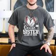 Senior Sister Class Of 2026 Baseball Graduation Heart Men's Comfort Colors T-Shirt Pepper Senior Sister Class Of 2026 Baseball Graduation Heart Men's Comfort Colors T-Shirt Pepper