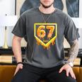 Six Seven 67 Meme Gen Alpha Slang Baseball 101 Men's Comfort Colors T-Shirt Pepper Six Seven 67 Meme Gen Alpha Slang Baseball 101 Men's Comfort Colors T-Shirt Pepper