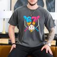 Six Seven Baseball Ice Cream Drip Cool 67 Gen Alpha Slang Men's Comfort Colors T-Shirt Pepper Six Seven Baseball Ice Cream Drip Cool 67 Gen Alpha Slang Men's Comfort Colors T-Shirt Pepper