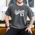 Six Seven Baseball Style Number 67 Sports Slang Meme Kids Men's Comfort Colors T-Shirt Pepper Six Seven Baseball Style Number 67 Sports Slang Meme Kids Men's Comfort Colors T-Shirt Pepper
