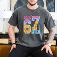 Six Seven Drip Baseball Player Number 67 Or 67th Birthday Men's Comfort Colors T-Shirt Pepper Six Seven Drip Baseball Player Number 67 Or 67th Birthday Men's Comfort Colors T-Shirt Pepper
