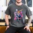 Skeleton Baseball Drip Boy Youth Dripping Baseball Halloween Men's Comfort Colors T-Shirt Pepper Skeleton Baseball Drip Boy Youth Dripping Baseball Halloween Men's Comfort Colors T-Shirt Pepper
