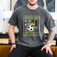 Soccer Dad Like A Baseball Dad But With Bigger Balls Men's Comfort Colors T-Shirt Pepper Soccer Dad Like A Baseball Dad But With Bigger Balls Men's Comfort Colors T-Shirt Pepper