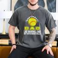 Softball Dad Like A Baseball Dad Softball Father's Day Men's Comfort Colors T-Shirt Pepper Softball Dad Like A Baseball Dad Softball Father's Day Men's Comfort Colors T-Shirt Pepper