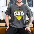 Softball Dad Just Like A Baseball Dad Player Premium Men's Comfort Colors T-Shirt Pepper Softball Dad Just Like A Baseball Dad Player Premium Men's Comfort Colors T-Shirt Pepper
