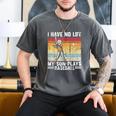 My Son Plays Baseball I Have No Life Baseball Dad Fun Men's Comfort Colors T-Shirt Pepper My Son Plays Baseball I Have No Life Baseball Dad Fun Men's Comfort Colors T-Shirt Pepper