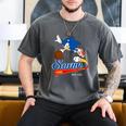 Sonic The Hedgehog Sonic Baseball Est 1991 Men's Comfort Colors T-Shirt Pepper Sonic The Hedgehog Sonic Baseball Est 1991 Men's Comfort Colors T-Shirt Pepper