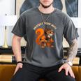 Squirell Baseball Catcher Player Joke Tee Protect Your Nuts Men's Comfort Colors T-Shirt Pepper Squirell Baseball Catcher Player Joke Tee Protect Your Nuts Men's Comfort Colors T-Shirt Pepper