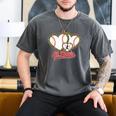 St Louis Leopard Heart Baseball Batter Boys Fan Men's Comfort Colors T-Shirt Pepper St Louis Leopard Heart Baseball Batter Boys Fan Men's Comfort Colors T-Shirt Pepper
