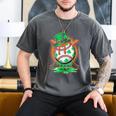 St Patrick Day Baseball Drip Ice Cream Kids Boys Men Men's Comfort Colors T-Shirt Pepper