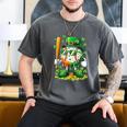 St Patricks Day Baseball Ice Cream Baseball Player Cartoon Men's Comfort Colors T-Shirt Pepper St Patricks Day Baseball Ice Cream Baseball Player Cartoon Men's Comfort Colors T-Shirt Pepper