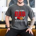 All Star Dad Of The Birthday Boy Baseball Daddy Father Men's Comfort Colors T-Shirt Pepper All Star Dad Of The Birthday Boy Baseball Daddy Father Men's Comfort Colors T-Shirt Pepper