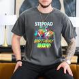 Stepdad Of The Birthday Boy Baseball Football Colorful Men's Comfort Colors T-Shirt Pepper Stepdad Of The Birthday Boy Baseball Football Colorful Men's Comfort Colors T-Shirt Pepper