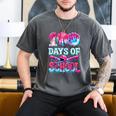 Survived 100 Days Of School Baseball Ice Cream Drip Boy Kids Men's Comfort Colors T-Shirt Pepper