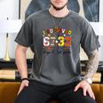 I Survived 6733 Days Baseball Football Softball 3rd Grade Men's Comfort Colors T-Shirt Pepper I Survived 6733 Days Baseball Football Softball 3rd Grade Men's Comfort Colors T-Shirt Pepper
