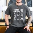 Things I Do In My Spare Time Baseball Lovers Kids Boys Men's Comfort Colors T-Shirt Pepper Things I Do In My Spare Time Baseball Lovers Kids Boys Men's Comfort Colors T-Shirt Pepper