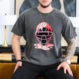 Valentine Baseball Catcher Mask Ice Cream Drip Tee For Boys Men's Comfort Colors T-Shirt Pepper Valentine Baseball Catcher Mask Ice Cream Drip Tee For Boys Men's Comfort Colors T-Shirt Pepper